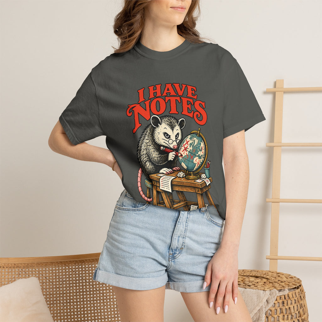 I Have Notes — Opossum Graphic Tee