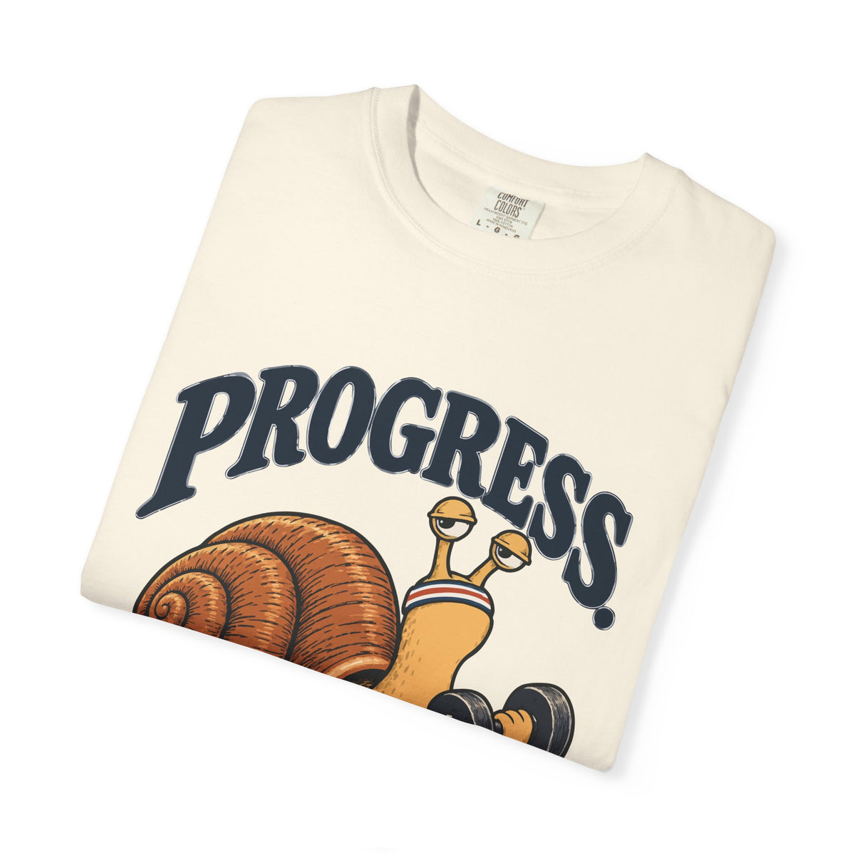Progress. Allegedly. — Two-Sided Snail Graphic Tee