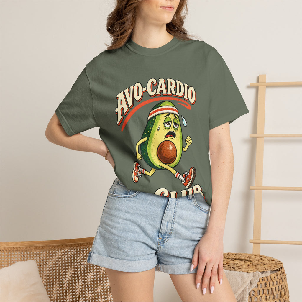 Avo-Cardio Club — Avocado Graphic Tee