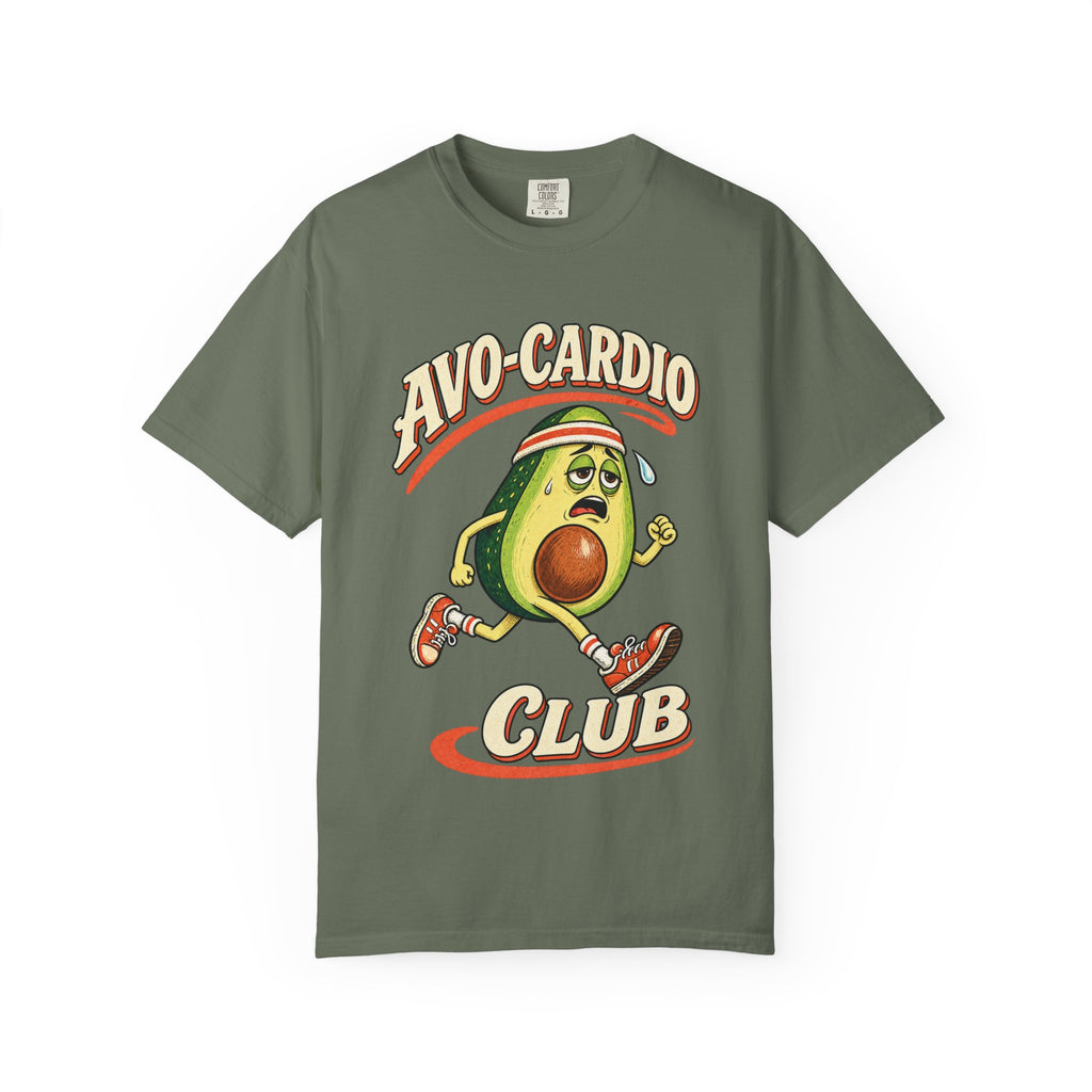 Avo-Cardio Club — Avocado Graphic Tee