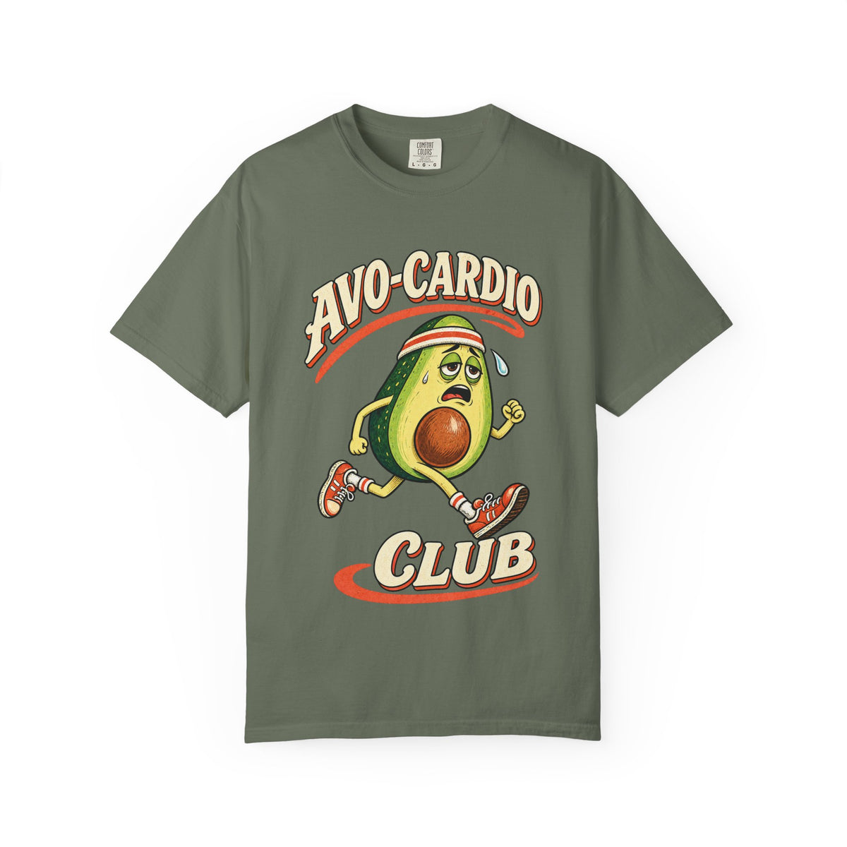 Avo-Cardio Club — Avocado Graphic Tee
