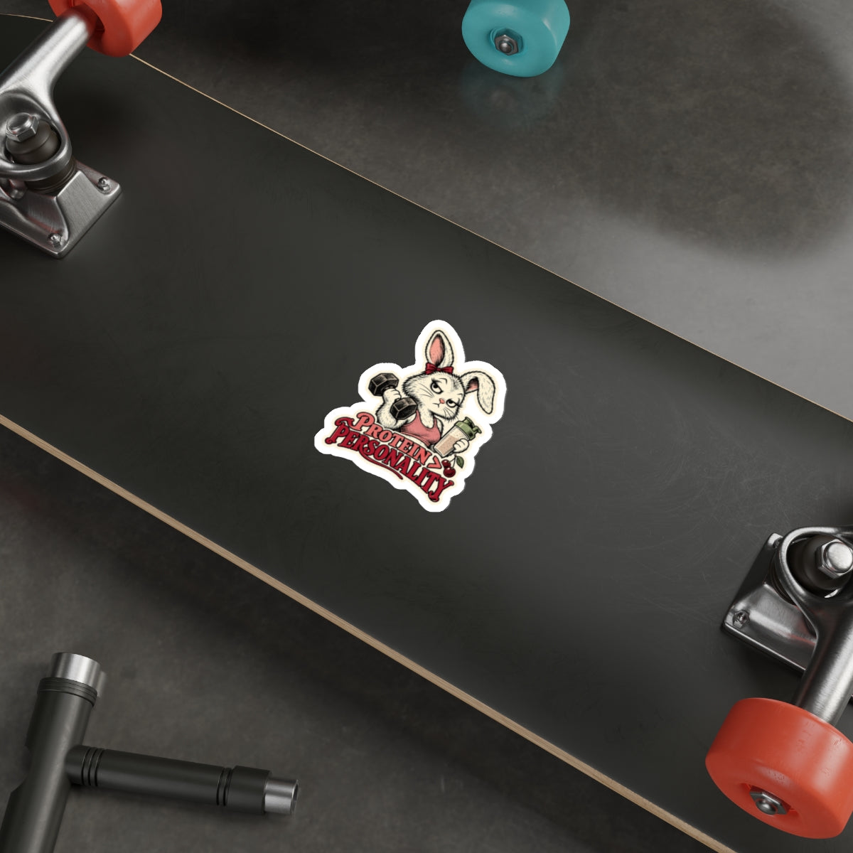 Protein > Personality — Bunny Sticker